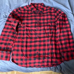 Uniqlo checkered flannel - S